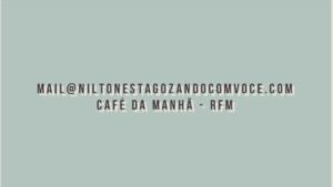 RFM, Café da Manhã – Nilton usa maquina para fingir que é manager do Caetano Veloso