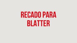 RFM – Nilton – Recado a Blatter